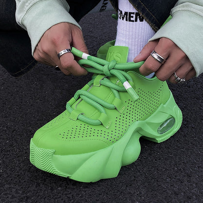 Men's Breathable Trendy Platform Shoes