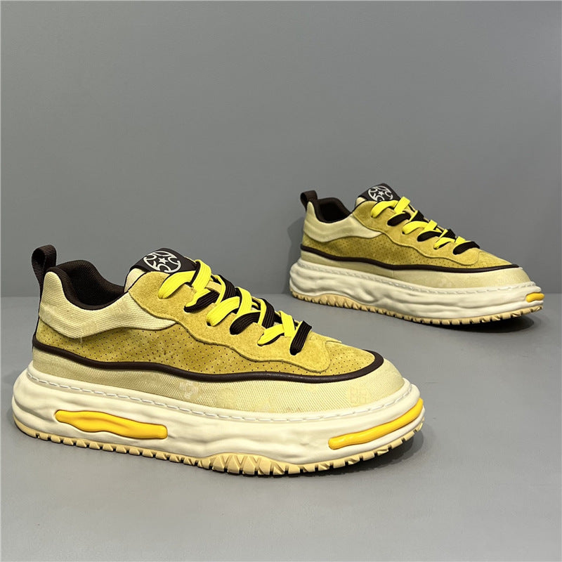 Men's Stylish Wavy Breathable Sneakers