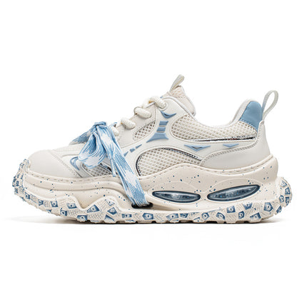 Men's Designer Air-Cushioned Inkjet Strap Shoes