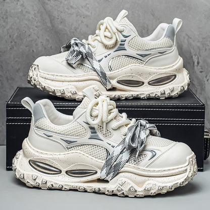 Men's Designer Air-Cushioned Inkjet Strap Shoes