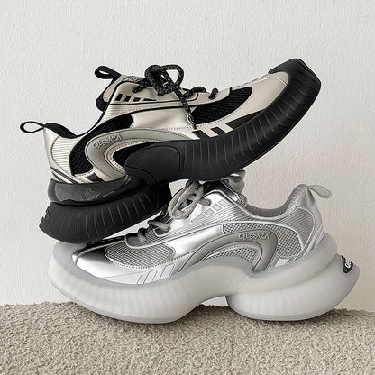 Men's Streamer Vintage Mesh Chunky Shoes