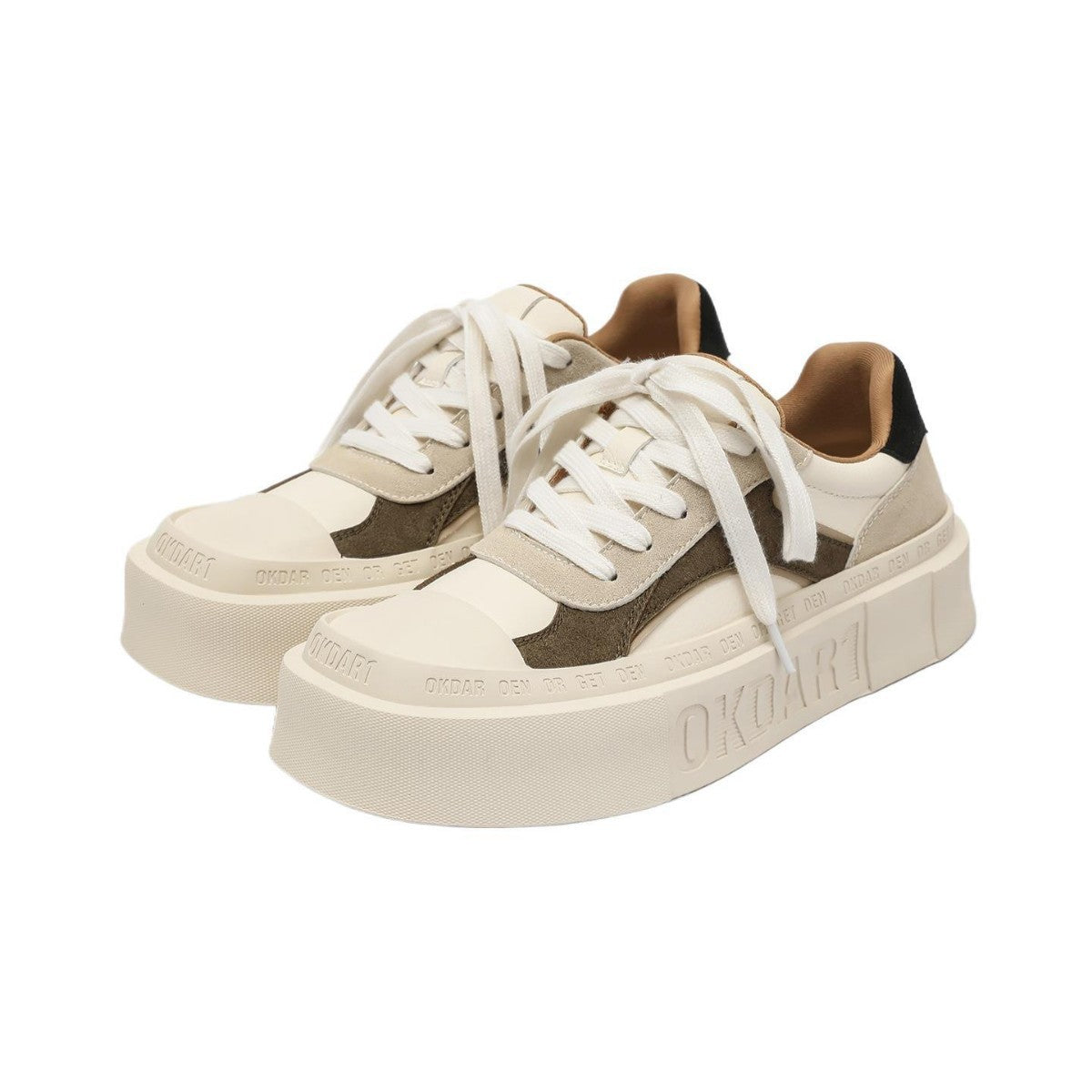 Men's Trendy Square-Toe Sneakers