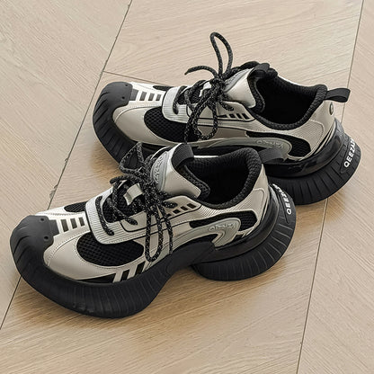 Men's Streamer Vintage Mesh Chunky Shoes