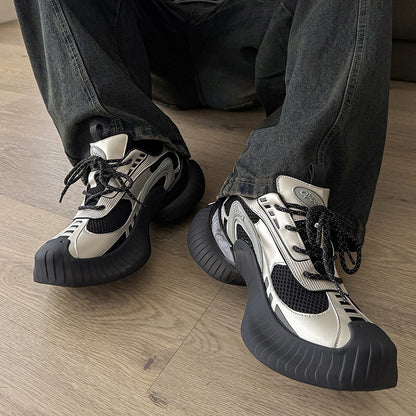 Men's Streamer Vintage Mesh Chunky Shoes