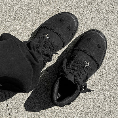 Men's Customizable DIY-friendly British Style Sneakers