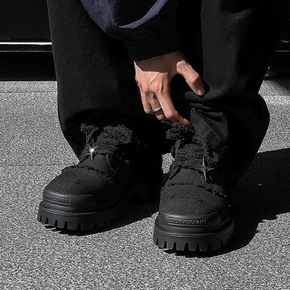 Men's Customizable DIY-friendly British Style Sneakers