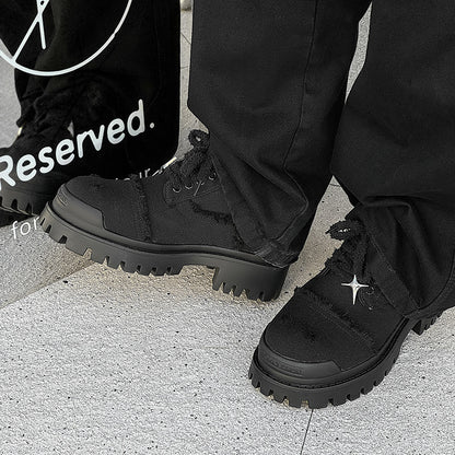 Men's Customizable DIY-friendly British Style Sneakers