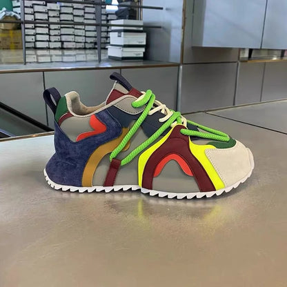 Men's Color-Block Trendy Comfortable Sneakers