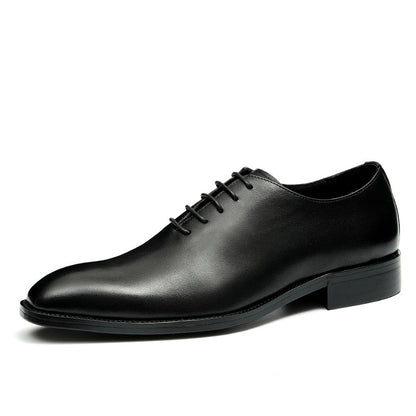 Men's Textured Handcrafted Oxford Shoes