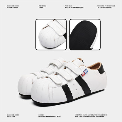 Classic Retro Round-Toe Soft-Soled Shoes