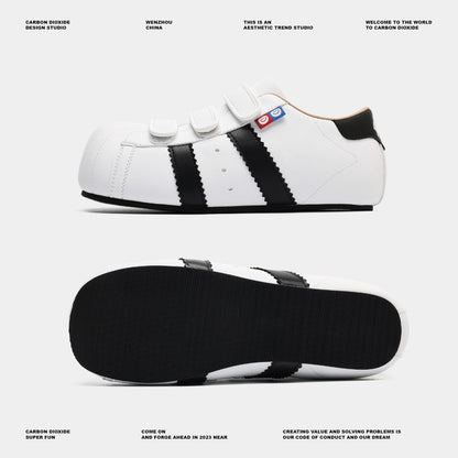 Classic Retro Round-Toe Soft-Soled Shoes