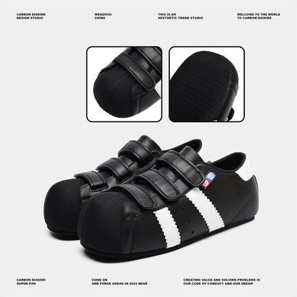 Classic Retro Round-Toe Soft-Soled Shoes