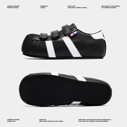 Classic Retro Round-Toe Soft-Soled Shoes