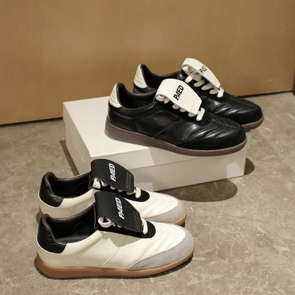 Women's Retro Flip-Top German Training Shoes