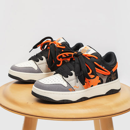 Men's Color-Blocked Casual Sneakers