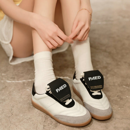 Women's Retro Flip-Top German Training Shoes