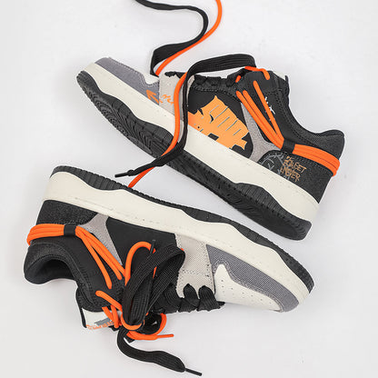 Men's Color-Blocked Casual Sneakers