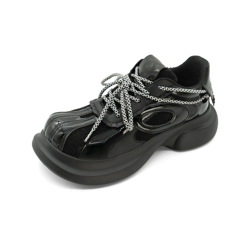 Women's Round Shell-Toe Square-Toe Shoes