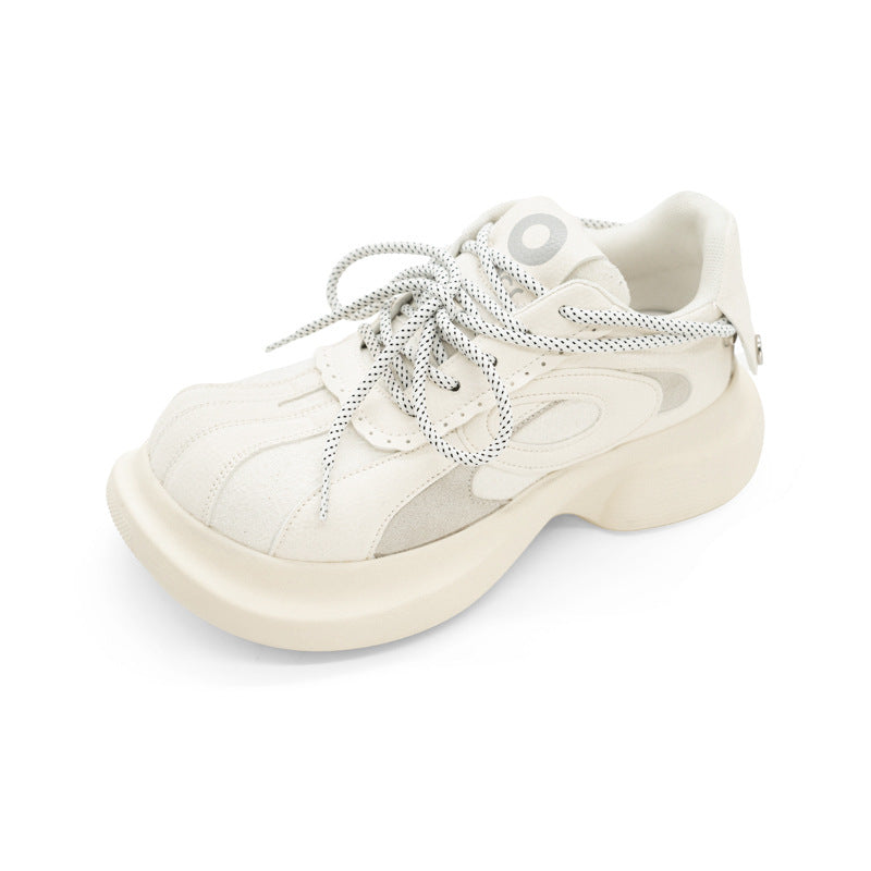 Women's Round Shell-Toe Square-Toe Shoes