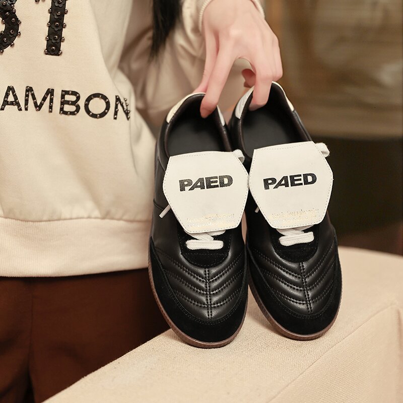 Women's Retro Flip-Top German Training Shoes