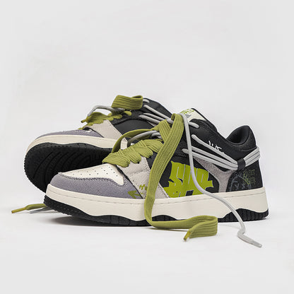 Men's Color-Blocked Casual Sneakers