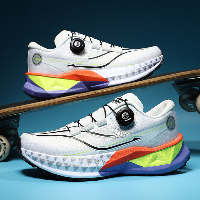 Men's Mesh High-Elastic Shock-Absorbing Dial Sneakers