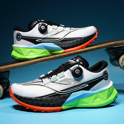 Men's Mesh High-Elastic Shock-Absorbing Dial Sneakers