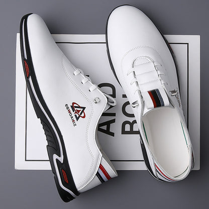 Men's Soft-Soled & Soft-Upper Slip-On Leather Shoes