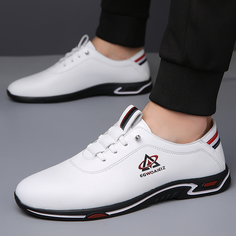 Men's Soft-Soled & Soft-Upper Slip-On Leather Shoes