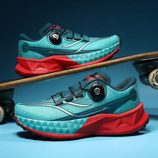 Men's Mesh High-Elastic Shock-Absorbing Dial Sneakers