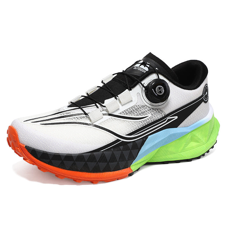 Men's Mesh High-Elastic Shock-Absorbing Dial Sneakers