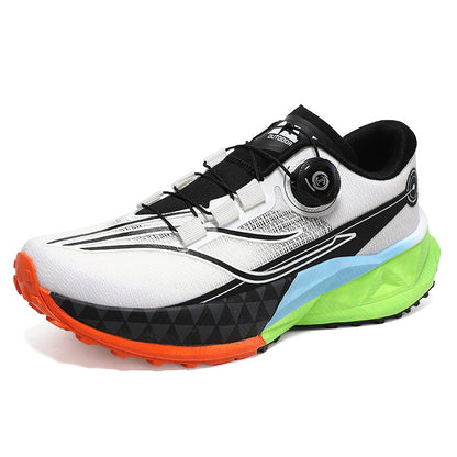 Men's Mesh High-Elastic Shock-Absorbing Dial Sneakers