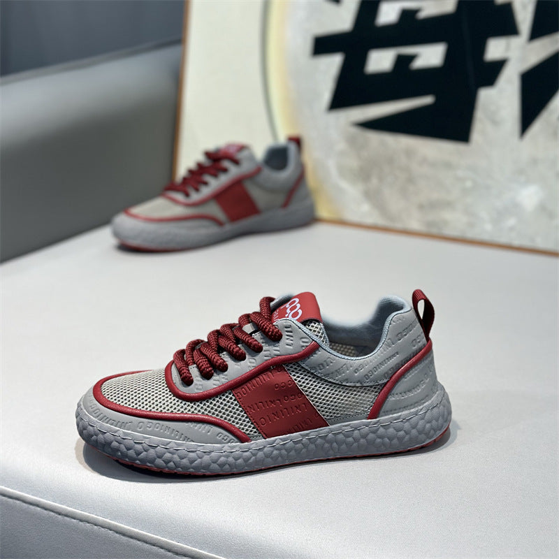 Men's Comfortable Soft-Soled Embossed Casual Shoes