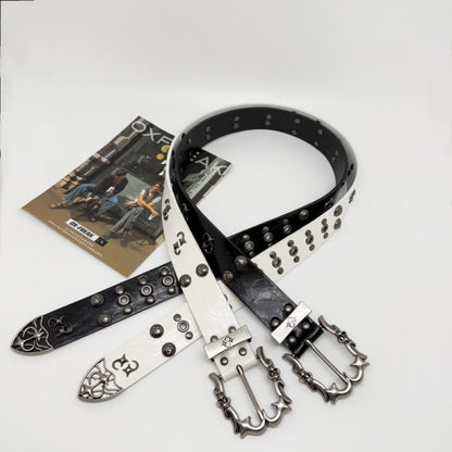Punk Hip-Hop Studded Metal Belt