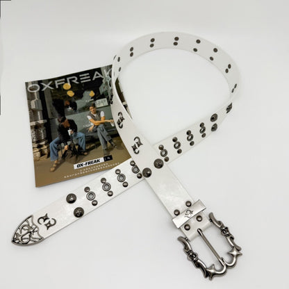 Punk Hip-Hop Studded Metal Belt