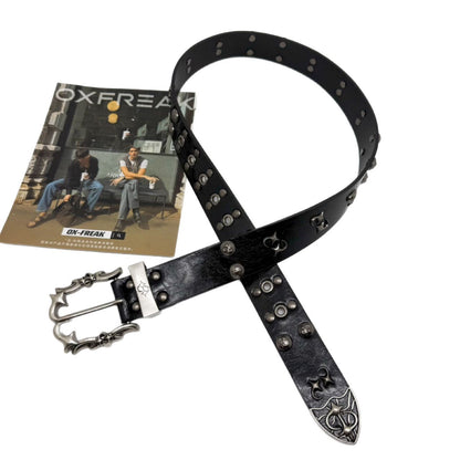 Punk Hip-Hop Studded Metal Belt