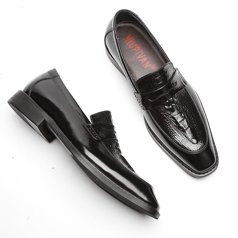 Men's Trendy High-End Leather Shoes