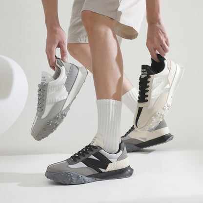 Men's Letter-Print Non-Slip Waterproof Sneakers