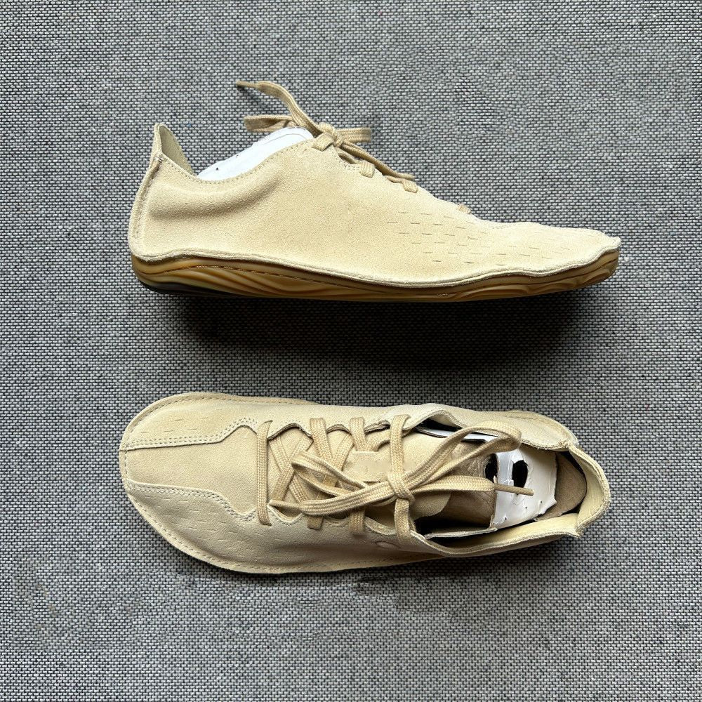 Men's Daily Wear Flat-Sole Barefoot Leather Shoes