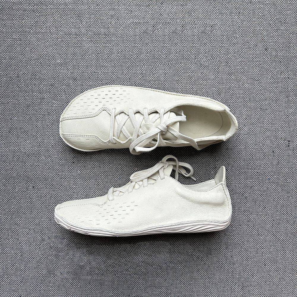 Men's Daily Wear Flat-Sole Barefoot Leather Shoes