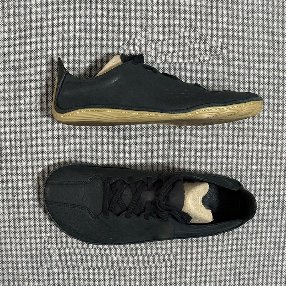 Men's Daily Wear Flat-Sole Barefoot Leather Shoes