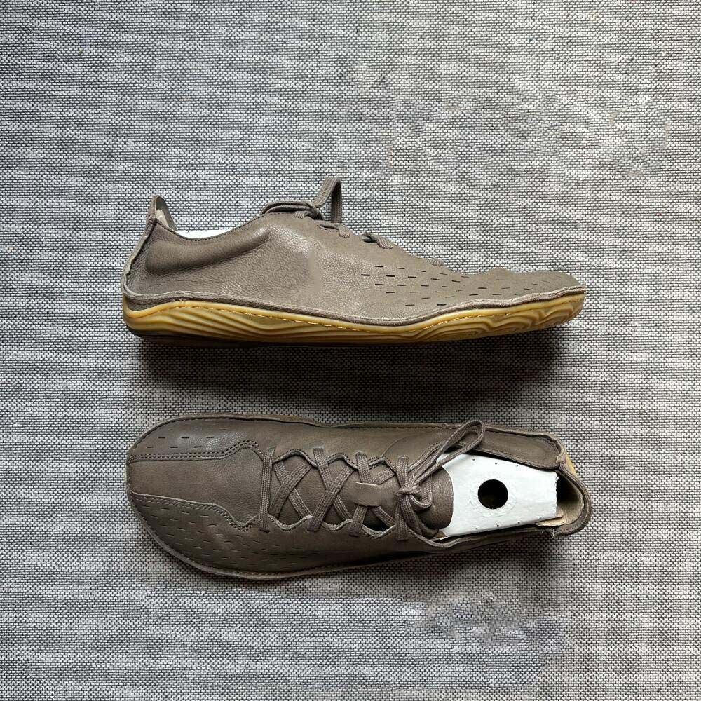 Men's Daily Wear Flat-Sole Barefoot Leather Shoes