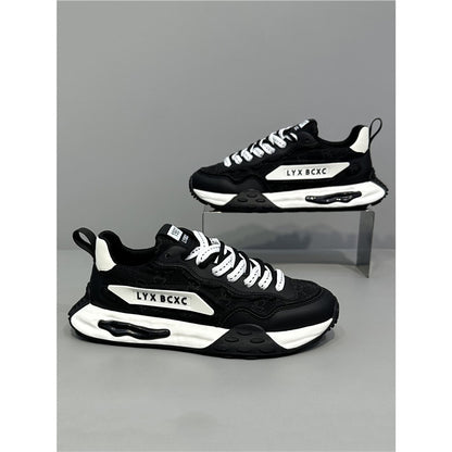 Men's Light Luxury Printed Platform Shoes