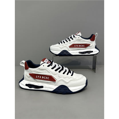 Men's Light Luxury Printed Platform Shoes