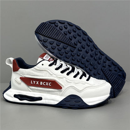 Men's Light Luxury Printed Platform Shoes