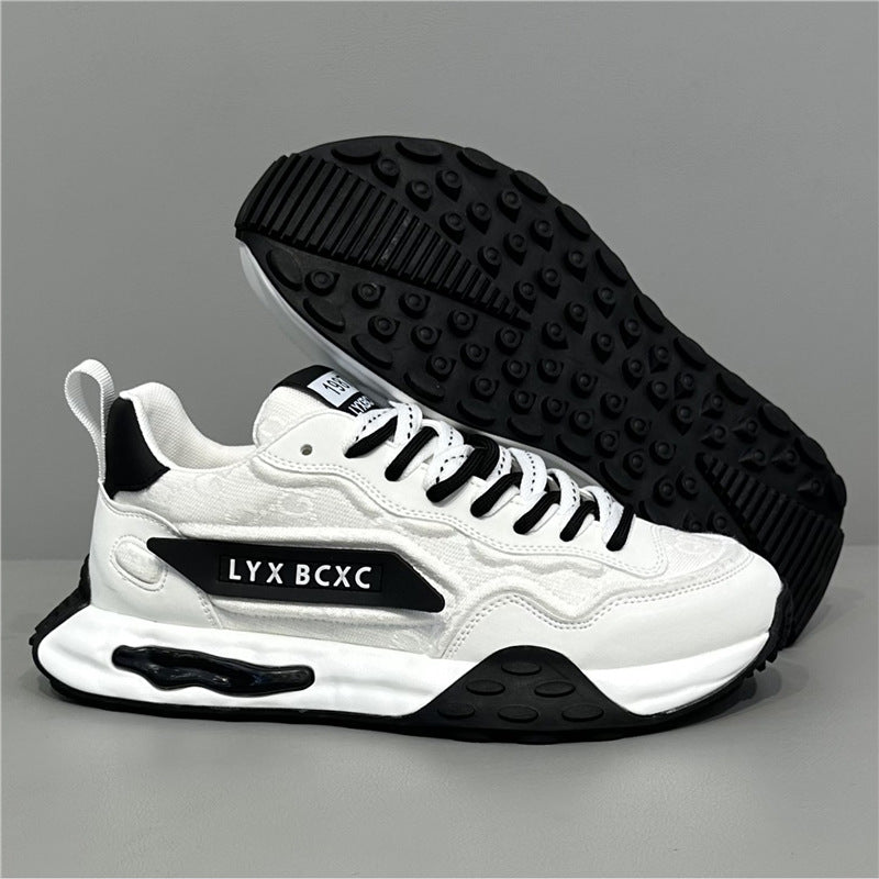 Men's Light Luxury Printed Platform Shoes