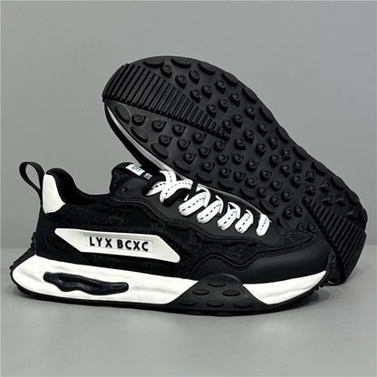 Men's Light Luxury Printed Platform Shoes