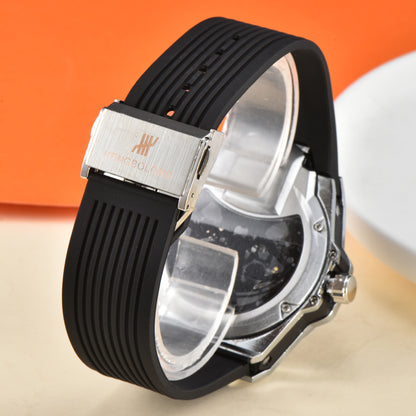 Men’s Stylish Quartz Watch with Mechanical Styling