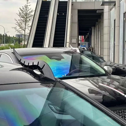 Arc Light Speed-Shaped Flow-Around Fins – New Dragon Horn-Shaped Exterior Car Decor