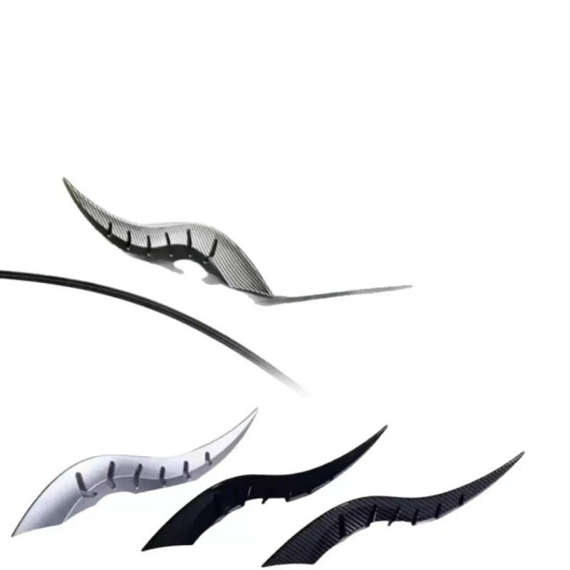 Arc Light Speed-Shaped Flow-Around Fins – New Dragon Horn-Shaped Exterior Car Decor